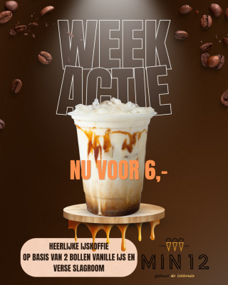 Voorjaarsactie ijscoffee
